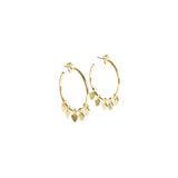 Boucles d'Oreilles Séraphine Doré