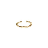 Bague Charlotte laiton couleur or