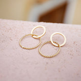 Boucles d'Oreilles Abelle Doré