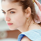 Boucles d'Oreilles Abelle Doré