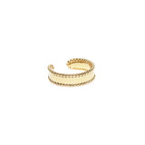 Bague Constance laiton couleur or