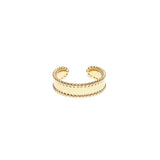 Bague Constance laiton couleur or