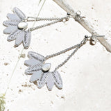 Boucles d'Oreilles Damy Argenté
