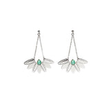Boucles d'Oreilles Damy Argenté