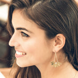 Boucles d'Oreilles Damy Doré