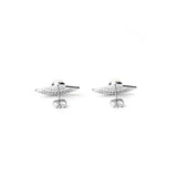 Boucles d'Oreilles Dorothée Argenté