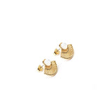 Boucles d'Oreilles Dorothée Doré
