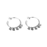 Boucles d'Oreilles Séraphine Argenté