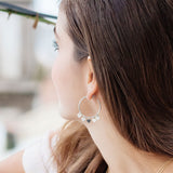 Boucles d'Oreilles Séraphine Argenté