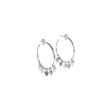 Boucles d'Oreilles Séraphine Argenté
