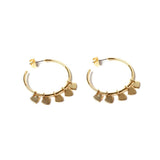 Boucles d'Oreilles Séraphine Doré