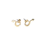 Boucles d'oreilles Serena Doré