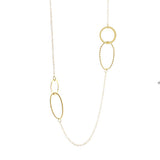 Collier Apolline chaine cercles or